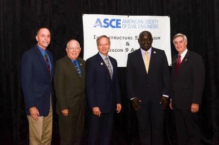 ASCE Region 9 Governors at the 2015 Awards Ceremony